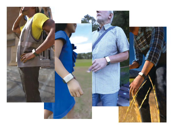 Pulsera Canaria de aviso contra golpes de calor de Biodata Bank