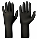 Guante de nitrilo desechable ESD Granberg 114.881, certificado EN16350, 30 cm. longitud, color negro, muy resistente