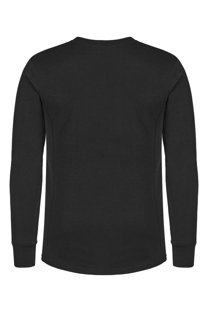 Camiseta interior ignífuga Tranemo Merino FX de lana merino con rizo interior para máximo aporte de calor.