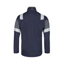 Cazadora Sioen Bennu multinorma, con protección arco eléctrico (APC1), repelente de químicos y bandas reflectantes (EN17353), certificada para 100 lavados industriales.