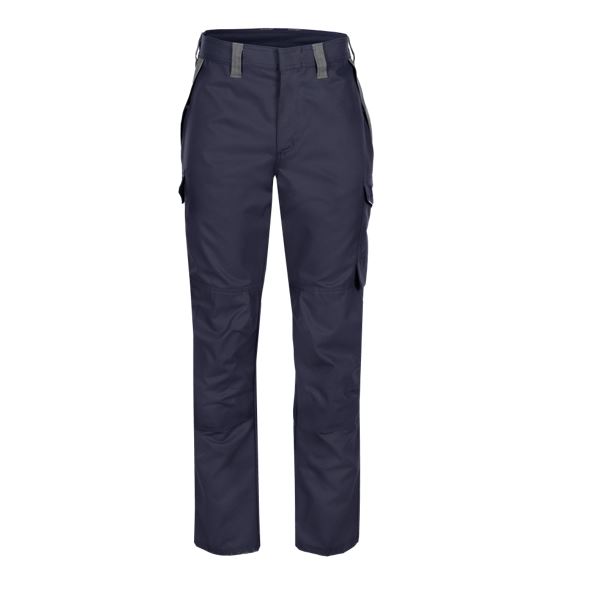 Pantalón Sioen Astron multinorma, diseño y materiales sostenibles, con protección arco eléctrico (APC1), repelente de químicos, certificado para 100 lavados industriales.