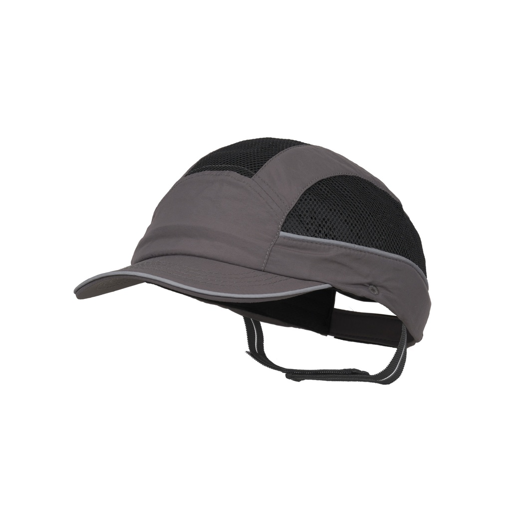 Gorra de seguridad SurFlex Air Stream, muy ligera y ventilada, banda elástica para sujeción, bandas reflectantes