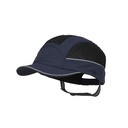 Gorra de seguridad SurFlex Air Stream, muy ligera y ventilada, banda elástica para sujeción, bandas reflectantes