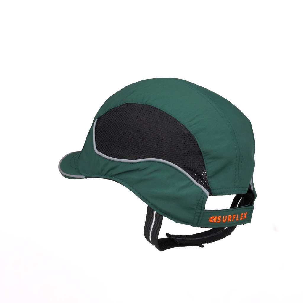 Gorra de seguridad Surflex AIR+ con carcasa ligera y ventilada Scarap5, diseño ergonómico, tiras reflectantes y zonas de absorción del sudor.