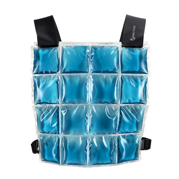 Peto de refrigeración Inuteq PCM Coolover de cambio de fase, temperatura 15º C, talla única.