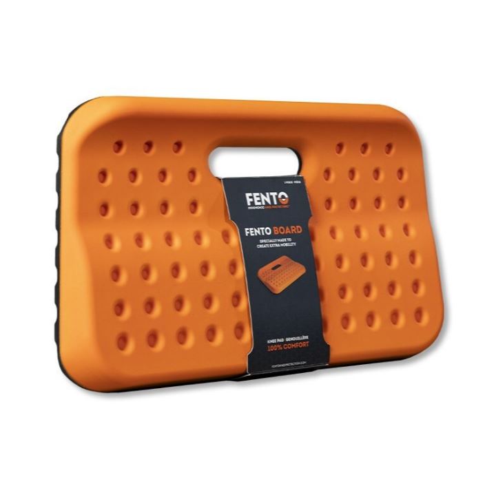 Pieza para trabajar de rodillas Fento Board, su cuña ergonómica garantiza una correcta distribución de la presión sobre la parte inferior de la pierna, evitando problemas de rodilla y espalda, base resistente y antideslizante