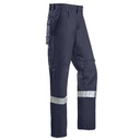 ​Pantalons ignífugs antiestàtics i arc elèctric SIOEN Corint, banda reflex i allotjament per a genolleres