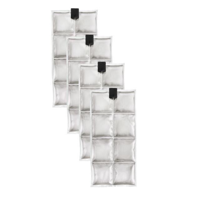 [1364022408] Inserts de refrigeració Inuteq PAC d'origen biològic, gel a temperatura constant de 24º C. Pack de 4