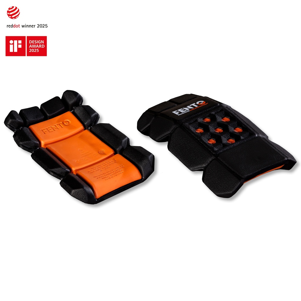 [F280120] Rodilleras Fento Pocket M2 para uso en bolsillos de pantalones, con zonas flexibles, más resistentes a pinchazos gracias a su capa de tejido ArmorTech™