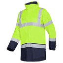 Parka Sioen Lightflash A.V. Siopor Ultra poliester amb bany de pu, molt resistent, certificada per a fred EN342