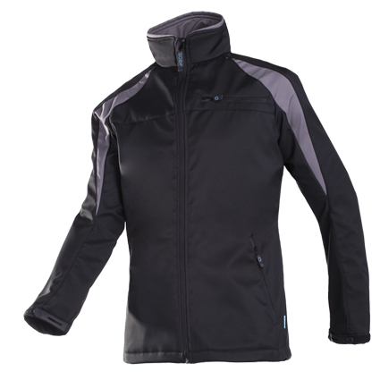 Softshell bicolor Sioen Piemonte amb paravents en part davantera.